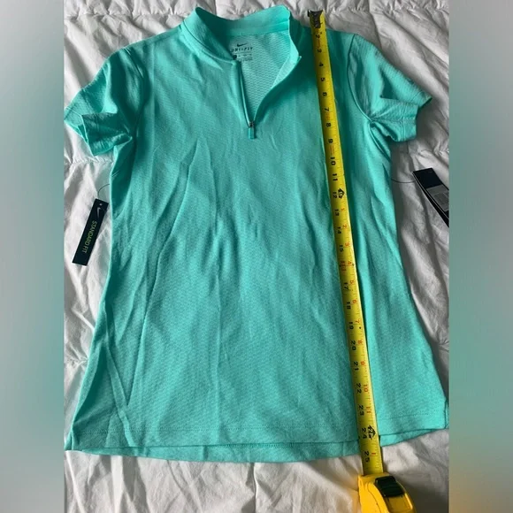 Women’s Mint Nike QZ Performance Shirt - Picture 8 of 8